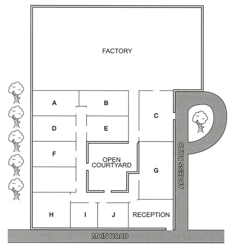 Plan of Stevenson’s site